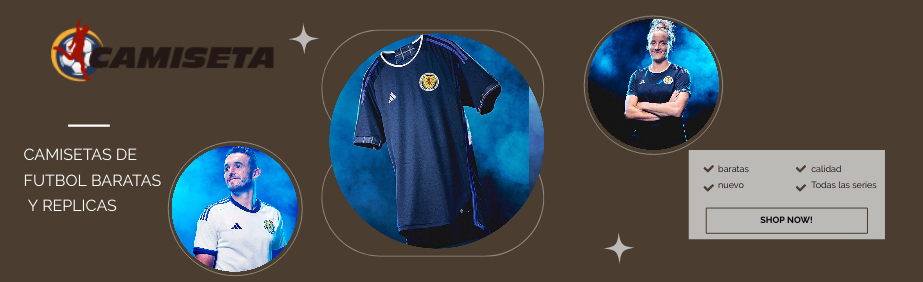 camiseta Escocia 2022 2023